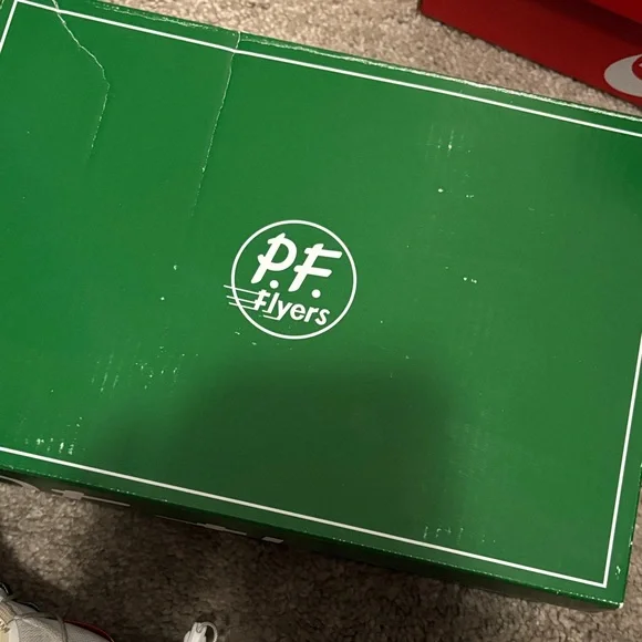 P.F. Flyers Kids High-Top Sneakers - Mustard Yellow - Picture 5 of 6